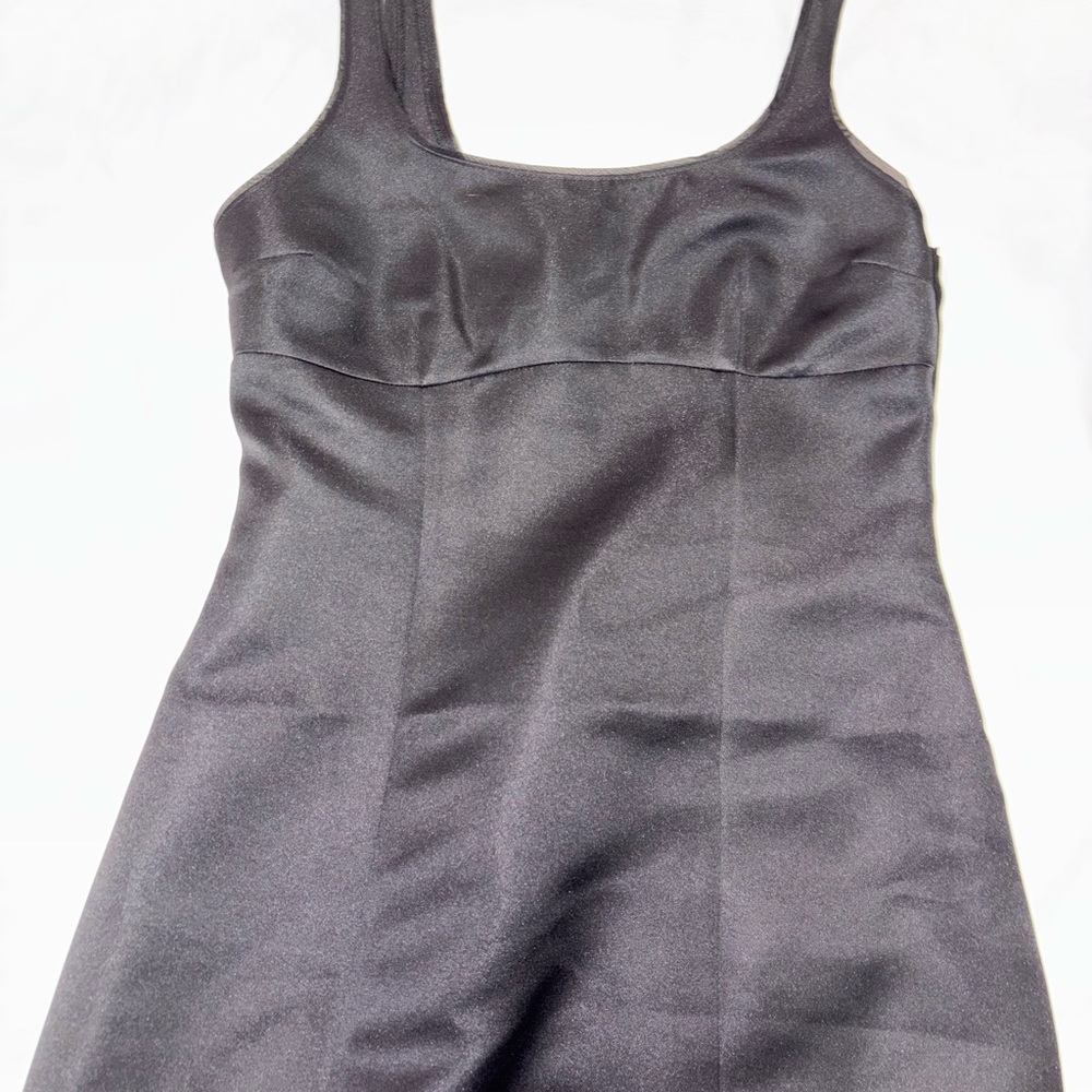 Elegant Black Tank Top Dress